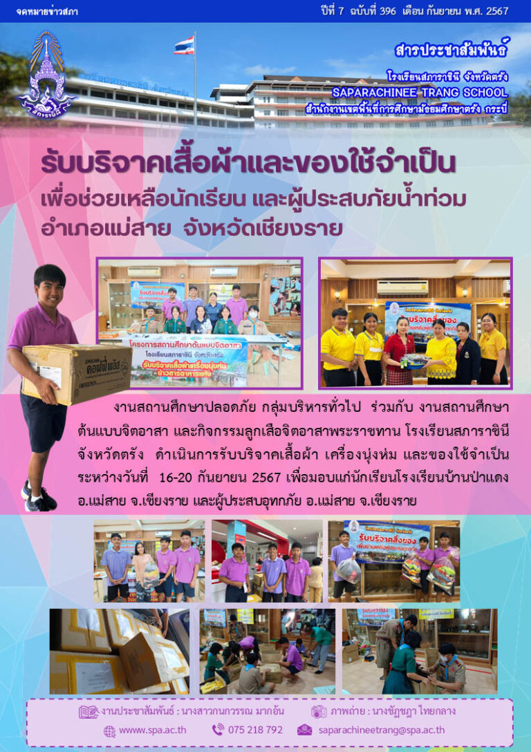 396-บริจาคน้ำท่วม