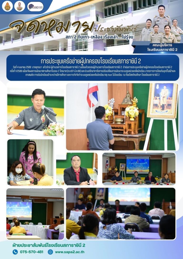4.4.68 ผู้ปกครอง เครือข่าย